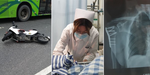 Белорус попал в аварию в Китае и испытал на себе особенности местной медицины